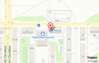 Магазин парфюмерии и косметики Palet на проспекте Космонавтов на карте