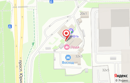 Сауна Талисман на карте