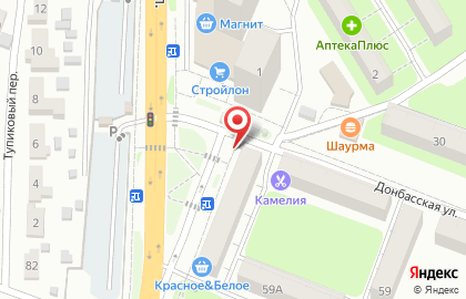 Киоск по продаже хлебобулочных изделий на Литейной улице на карте