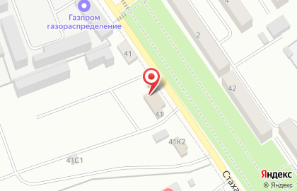 Торговый дом Берег на Стахановской улице на карте