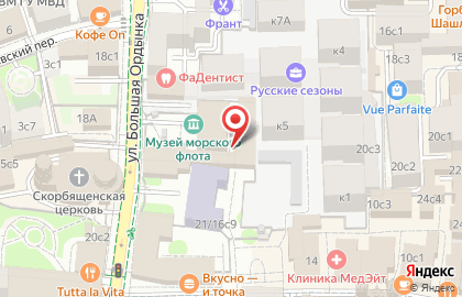 Компания по аренде кабинетов Psycho Place на Третьяковской на карте