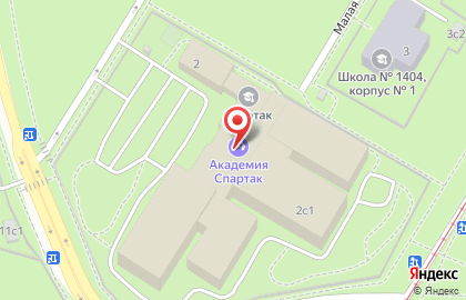 Медицинский центр АПРЕСПОРТ на Большой Тихоновской улице на карте