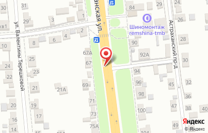 Магнит на Астраханской улице на карте