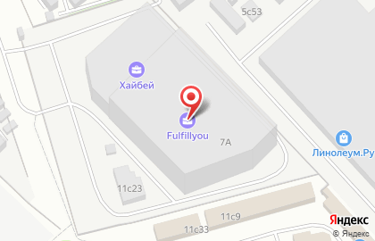 Складской комплекс 21 века на карте