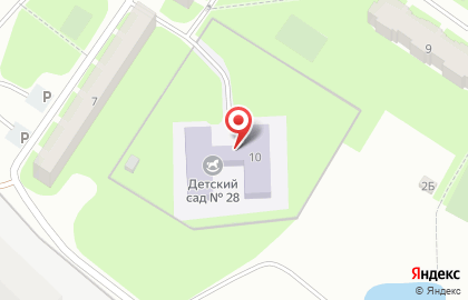 Детский сад №28 комбинированного вида в Санкт-Петербурге на карте