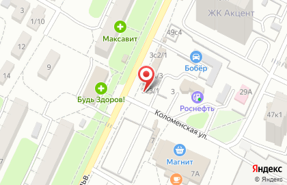 Магазин фастфудной продукции ШаурМен на Народном бульваре на карте