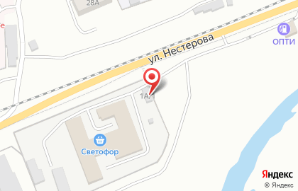 Магазин хлебобулочных изделий Свежий хлеб на Ноградской улице на карте