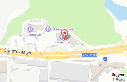 ТрансАЗС на Советской улице на карте