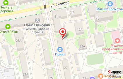 Центр страхования на улице Крупской на карте