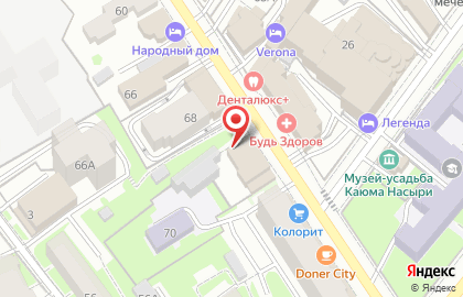 Компания Интер в Вахитовском районе на карте