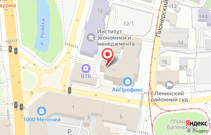 Милления на карте