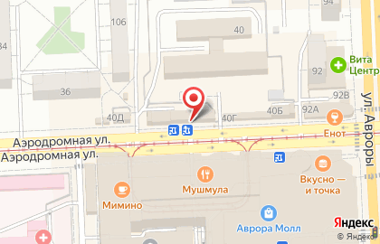 Магазин Золушка-Металлист в Железнодорожном районе на карте