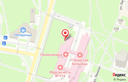 Отделение переливания крови Муниципального бюджетного лечебно-профилактического учреждения Протвинская городская больница на карте