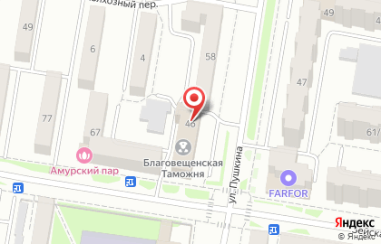 Банкомат ВТБ на улице Пушкина, 46 на карте