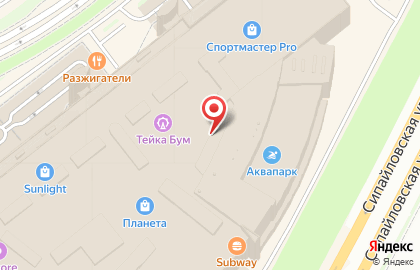 Международная сеть ресторанов быстрого питания Ташир пицца на улице Энтузиастов на карте