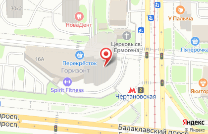Компания ОКНА РОСТА на Балаклавском проспекте на карте