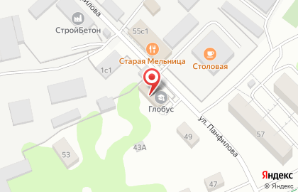 Пристол-мебель на карте
