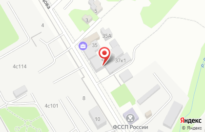 Продуктовый магазин в Москве на карте