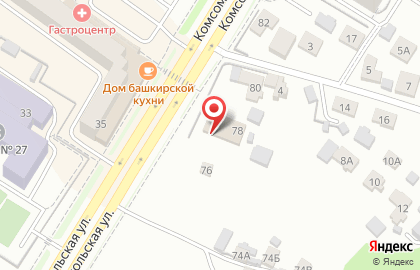Автосервис Подорожник в Октябрьском районе на карте