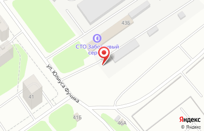 Шиномонтажная мастерская Сова в Автозаводском районе на карте