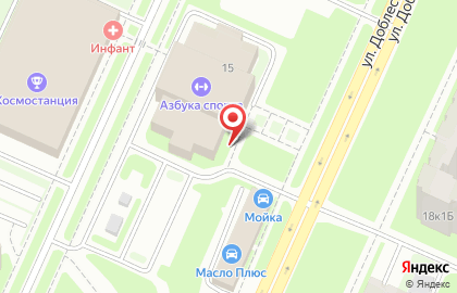 Спортивно-оздоровительный комплекс Спортивно-оздоровительный комплекс в Красносельском районе на карте