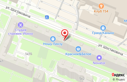 Салон штор WGArt на метро Проспект Просвещения на карте