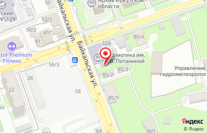 Централизованная библиотечная система в Октябрьском районе на карте