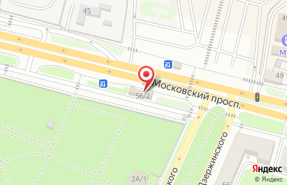 МЭТР на Московском проспекте на карте