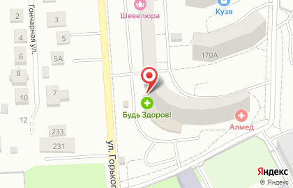 Магазин Лавка Бахуса на улице Горького на карте