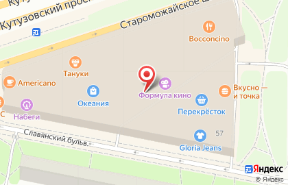 Магазин подарков и косметики Yoko на Кутузовском проспекте на карте