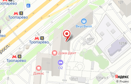 Хостел №1 в Москве на карте