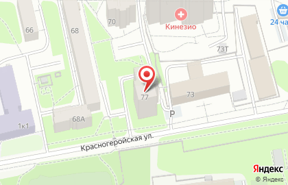 Рекламные стенды в лифтах, ООО ИНГРУП на Красногеройской улице на карте