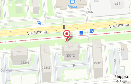 Новостройки, ООО Вертикаль-НСК на улице Титова на карте