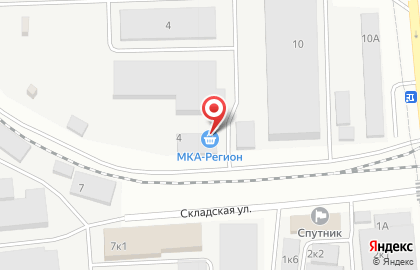 Магазин дверей Айрон на Складской улице на карте