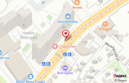 Магазин DoYouSam на улице Тухачевского на карте