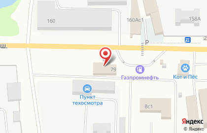 Автокомплекс на Можайском шоссе на карте