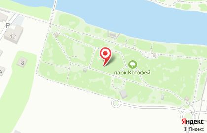 Оранжевый остров на Харьковской улице на карте