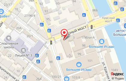 Магазин ювелирных изделий Злато в Кировском районе на карте