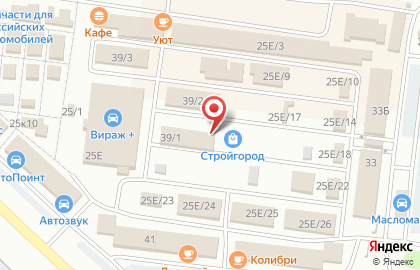 Магазин мебели в Омске на карте
