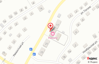 Продовольственный магазин в Прокопьевске на карте