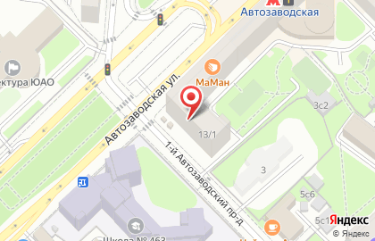 Мастерская по изготовлению ключей на Автозаводской улице на карте
