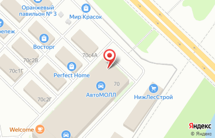 Магазин автозапчастей Lexet на Суздальской улице на карте
