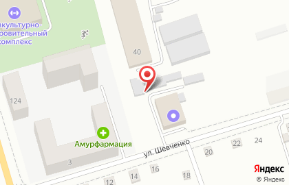 Мастерская по ремонту бытовой техники на улице Шевченко на карте