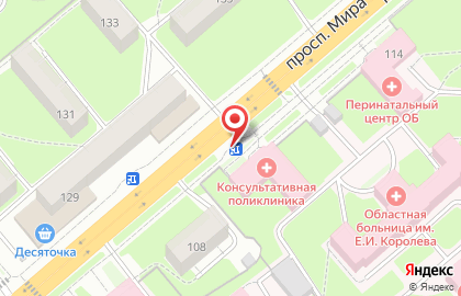 Магазин Парус на проспекте Мира, 114/1 киоск на карте