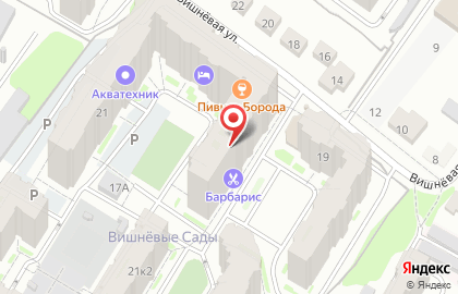 Продуктовый магазин в Рязани на карте