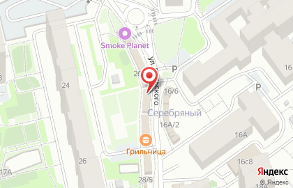 Кондитерская Три коржа в Октябрьском районе на карте