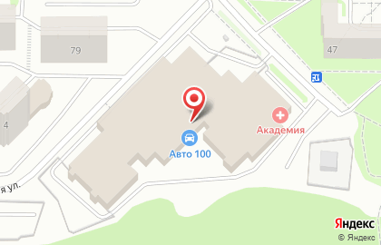 Автосервис АВТО-100 на карте