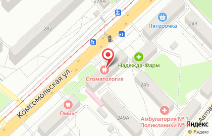 Банкомат МИнБанк в Заводском районе на карте