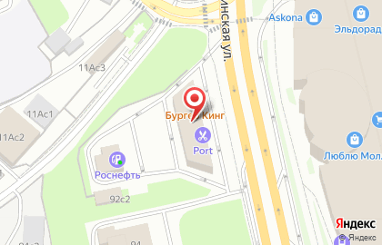 Кальянная Барвиха Lounge в Марьино на карте