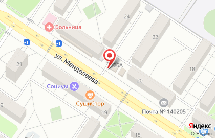Магазин продуктов в Москве на карте
